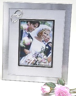 Fotorahmen Ringe Silber1