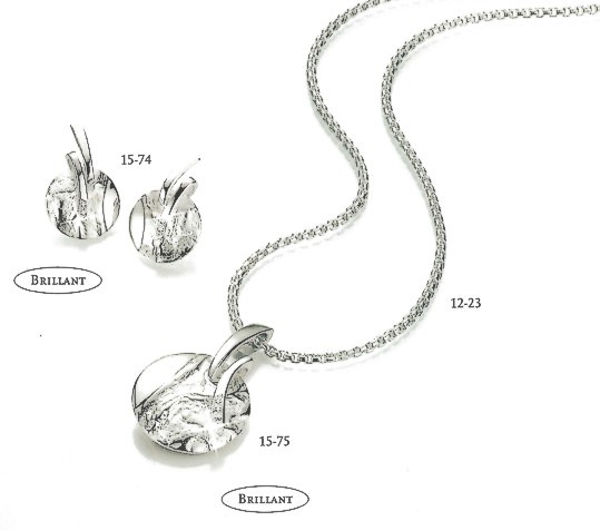 Set 15-75 Silber mit Brillant